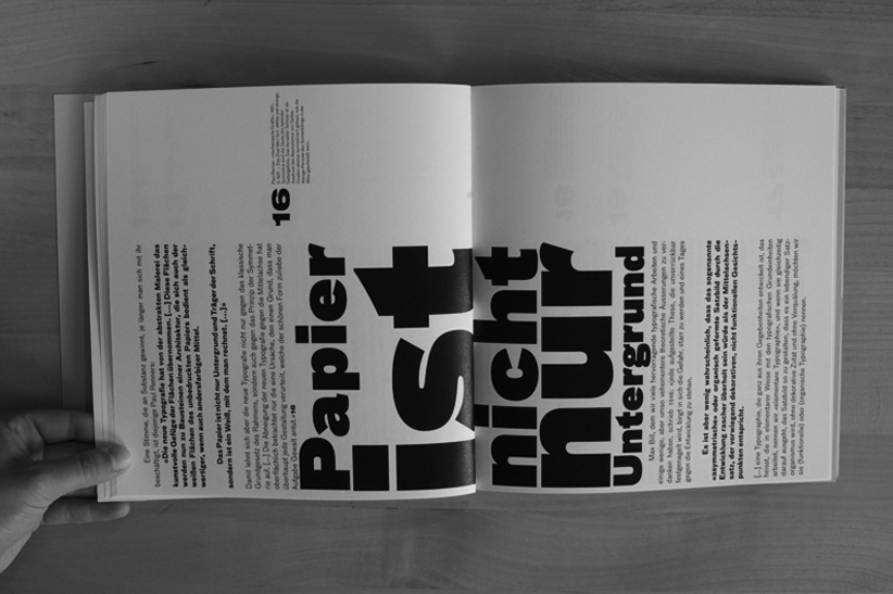 Editorial – Typographie
